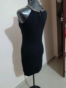 Black Bodycon Mini Dress Fully Stretchable