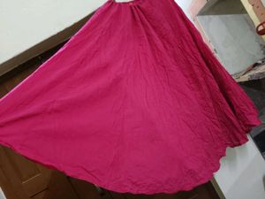 Pink Ethnic Skirt