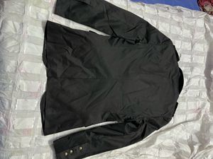 Black Imported American Overcoat