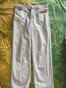 Light Wash Wide Leg Jeans