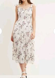 Floral Print Tiered Dress