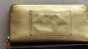 Michael Kors Pale Gold Continental Leather Wallet