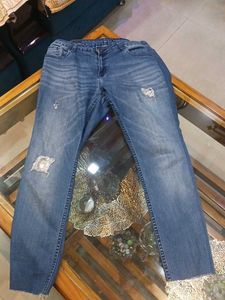 Ribbed Sparkle Jeans