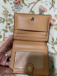 Authentic Coach Floral Wallet- used