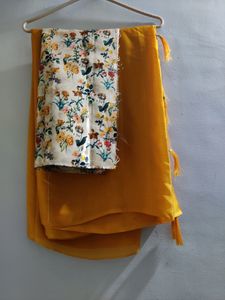 Plain Saree