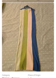 Striped Knit Dress