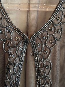 Heavy Embellished Cape Shrug