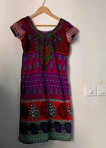 Colorful Print Salwar Kameez