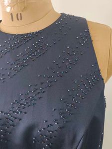 Navy Sleeveless Gown