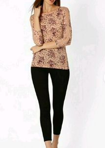 M&amp;S Lace Sleeves Top