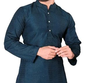 Stylish Blue Kurta