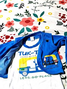 Boy&#39;s 3-Piece Blue Outfit