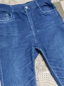 Dark Blue Denim Jeans