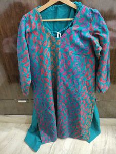 woolen kurta set for women