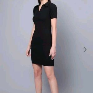 Little Black Polo Dress