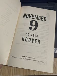 Colleen Hoover November 9