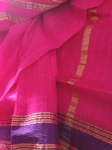 Pink &amp; Purple Saree