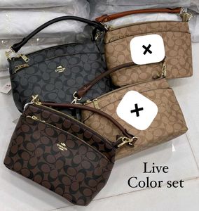 IMPORTED**12A COACH SHOULDER BAG AND LONG BELT SLI