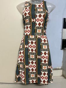 H&M branded Pintrest Patterned Sleeveless Dress