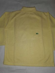 High Neck Cotton Tshirt 🛍 - Yellow