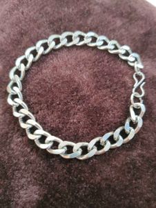 Silver Color Chain Link Bracelet