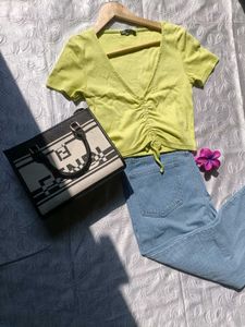 Zara Basic Top 💚