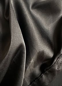 Black Satin Shirt