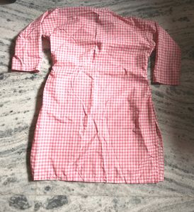 🌸Cute Pink n White Kurta