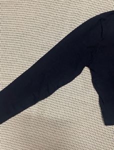 Black Fitted Top