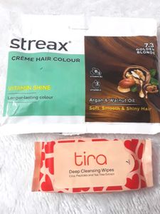 Streax Permanent Hair Colour, 100% Grey coverage,
