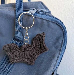 Crochet Bat Keychain