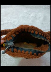 Crochet Dog Face Handbag 👜🐶