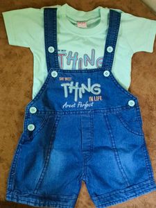 Cute Denim Overalls Outfit