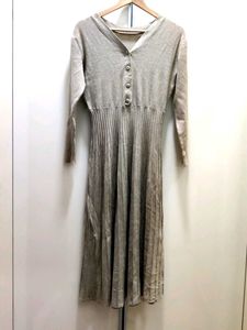 Elegant Knit Midi Dress