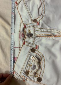 True Religion White Jeans