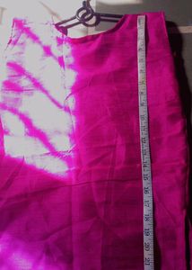 Rose Pink Short Kurti