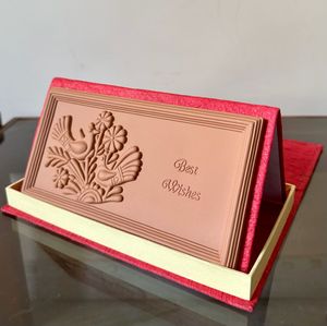 Brand New Terracotta  Greeting Card + Showpiece