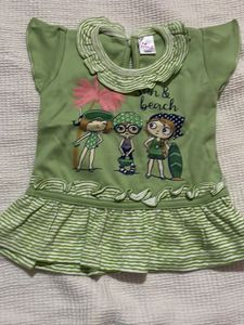 Sun & Beach Green Top