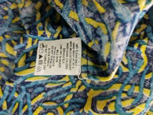 Jaipur Kurti Abstract Print Multi Color Kurta