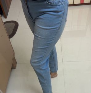 Light Wash Denim Jeans