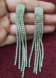 Sparkling Dangle Earrings
