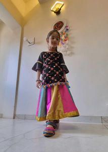 Multicolor Lehenga Choli Set