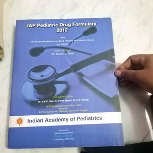 IAP PEDIATRIC DRUG FORMULARY 2012
