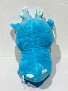 Cute Blue Dragon Plushie with Lemon