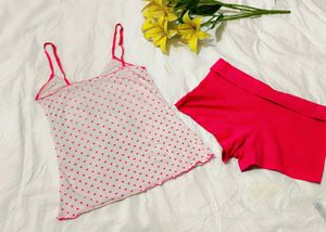 Very Cute N Beautiful Top With Shorts