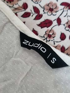 Embroidered White Tunic Top