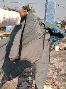 Jacket With Detachable Cap