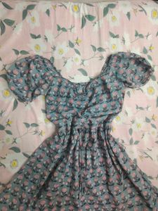 Floral Print Dress/Top