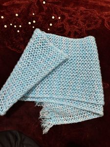 Sky Blue Woolen scarf