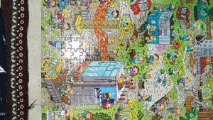 Webby Construction Site ILLustration Jigsaw Puzzle